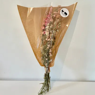 Delphinium rose, French Blooming, DIY, Chaton et Monsieur Ours, création en fleurs séchées, delphinium delphinium bleu delphinium elatum delphinium fleur fleur séchée delphinium rose delphinium bleu naturel séché