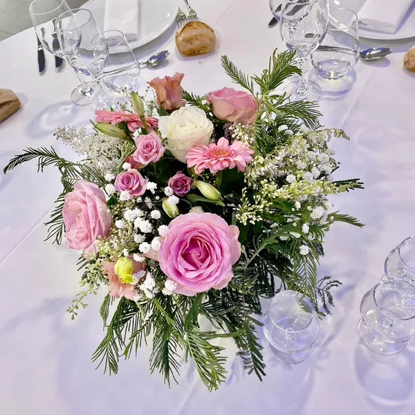 Mariage, Centres de tables