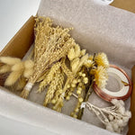 BOX DIY Couronne et bracelets en fleurs séchées tuto facile par Chaton et Monsieur Ours