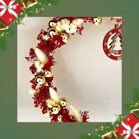 CHRISTMAS, RED Christmas Wreath, Decoration, Christmas Gift Idea