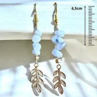 Boucles d'Oreilles, Pierres naturelles Améthystes parme, cadeaux, pour oreilles percées