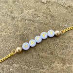 Bracelet Lettres Or Jaune PERSONNALISABLE